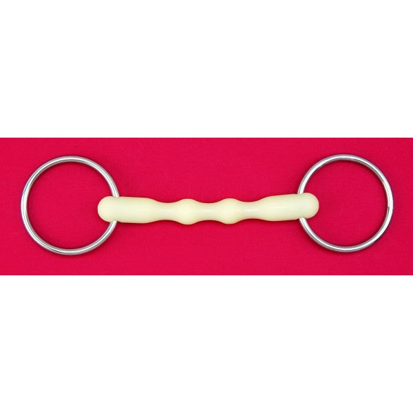 Happy Mouth® Shaped Mullen Loose Ring Bit - The Tack Shop of Lexington