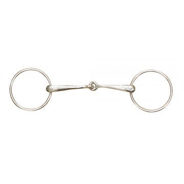 Centaur Medium Weight Hollow Mouth Loose Ring Snaffle Bit - The Tack Shop of Lexington