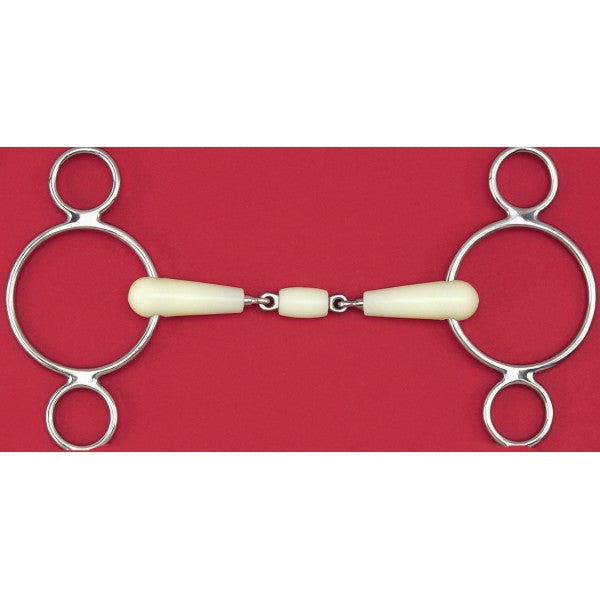 Happy Mouth® 2-Ring Double Jointed Gag - The Tack Shop of Lexington
