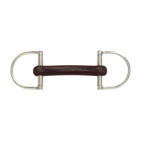 Centaur King Dee Rubber Mullen Mouth Bit