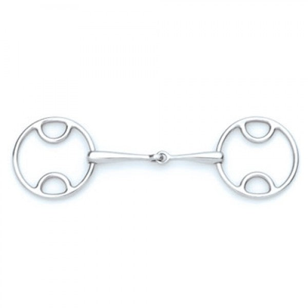 Centaur Loop Ring Single Jointed Gag Bit