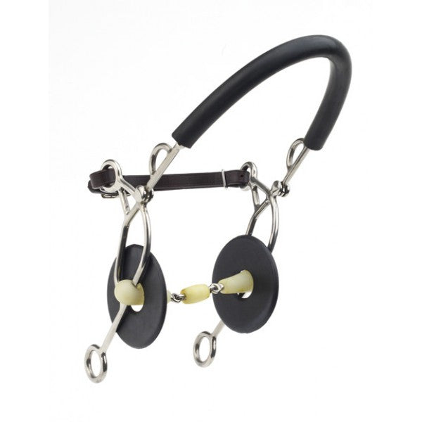 Happy Mouth Hackamore Double Jointed Bit - The Tack Shop of Lexington