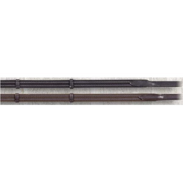 Camelot Anti-Slip Rubberized Reins With Stops
