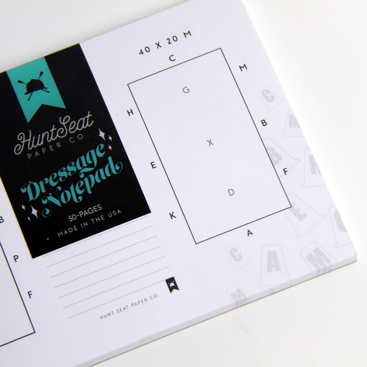 Hunt Seat Paper Co. - Dressage Notepad