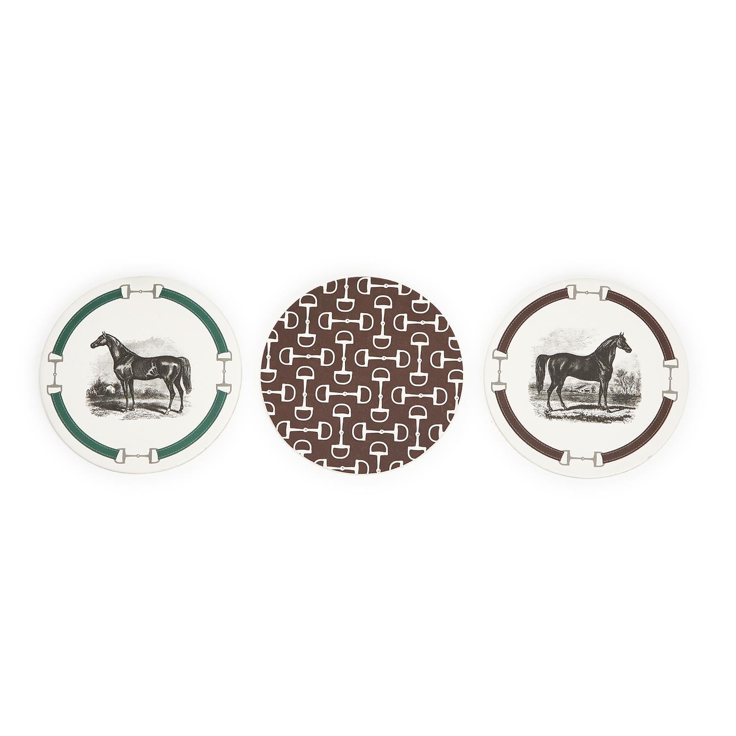 Equus Set of 24 Heavyweight Paper Coasters