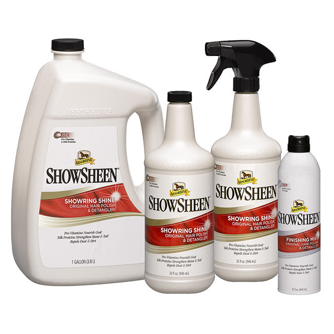 ShowSheen Hair Polish & Detangler Gallon - The Tack Shop of Lexington