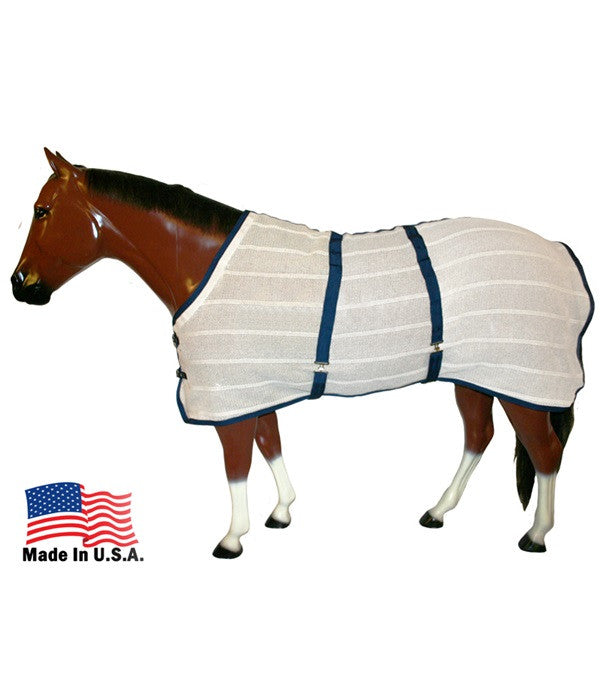 Jacks Dennison Anti Sweat Open Front Cooler - The Tack Shop of Lexington