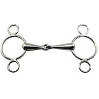 Coronet Stainless Steel 2 Ring - The Tack Shop of Lexington