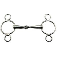 Coronet Stainless Steel 2 Ring - The Tack Shop of Lexington