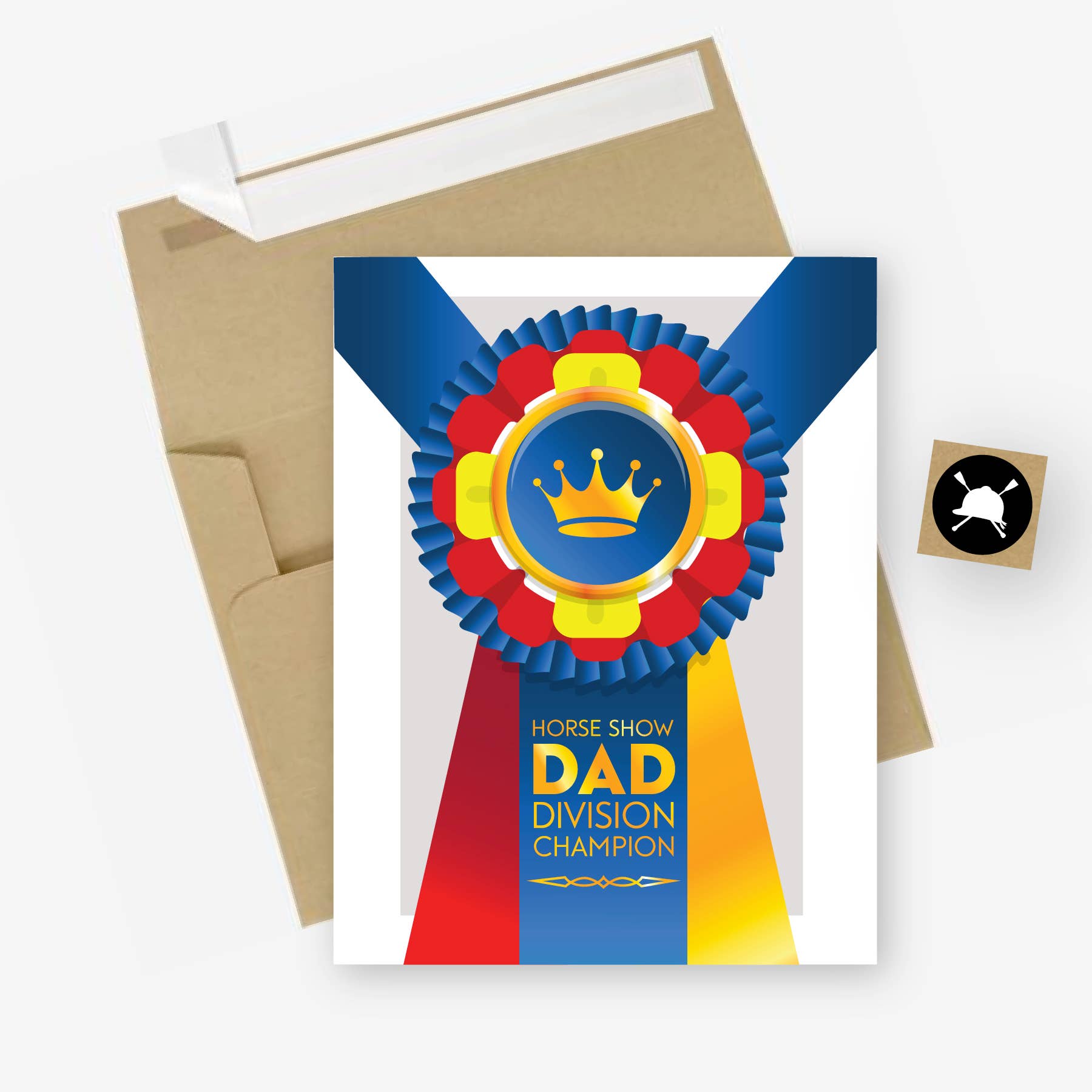 Horse Show Dad Equestrian Greeting Card Hunt Seat Paper Co.