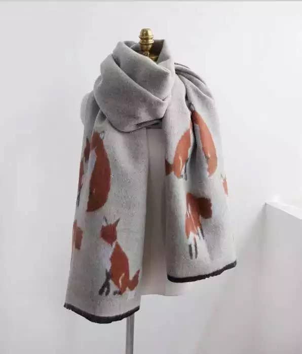 Equipage - Tallyho Mr. Fox Winter Scarf