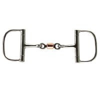 Coronet Copper Roller D Snaffle Bit - The Tack Shop of Lexington