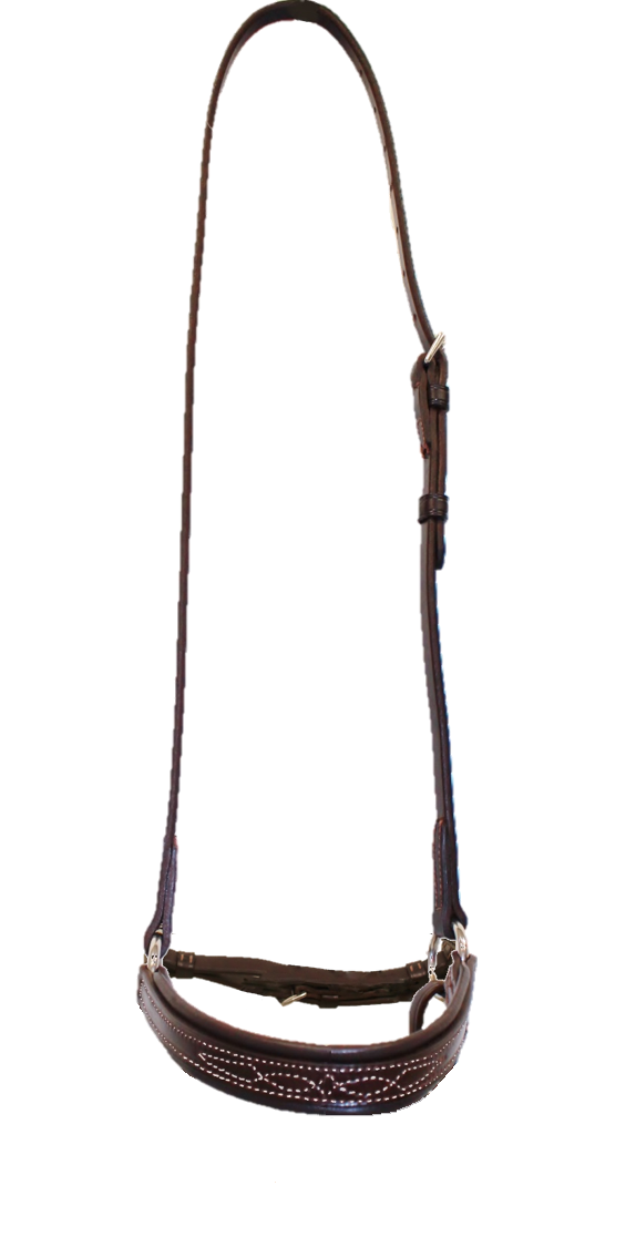 Walsh Drop Noseband with Fancy Stitch - The Tack Shop of Lexington