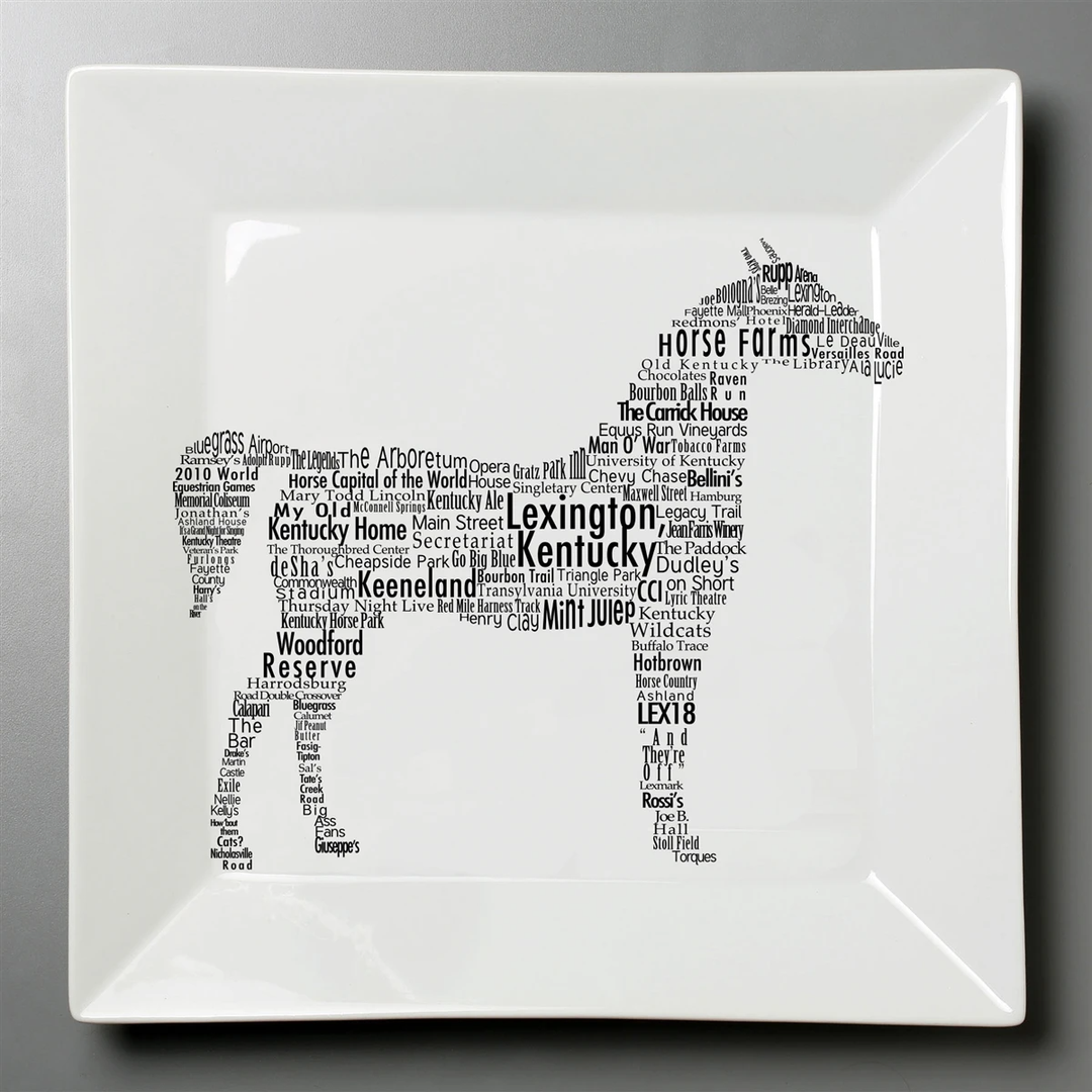 Dishique - Lexington Skyline Plate