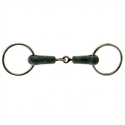 Coronet Loose Ring Hard Rubber Jointed Mouth Bit - The Tack Shop of Lexington