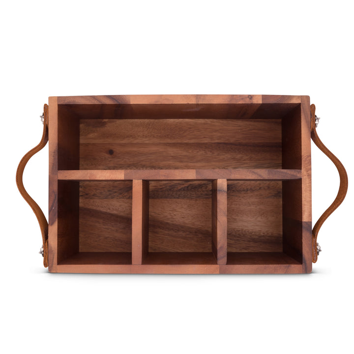 Vagabond House Equestrian Bit Flatware Caddy