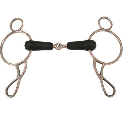 Coronet Adjustable Rubber Gag Bit - The Tack Shop of Lexington