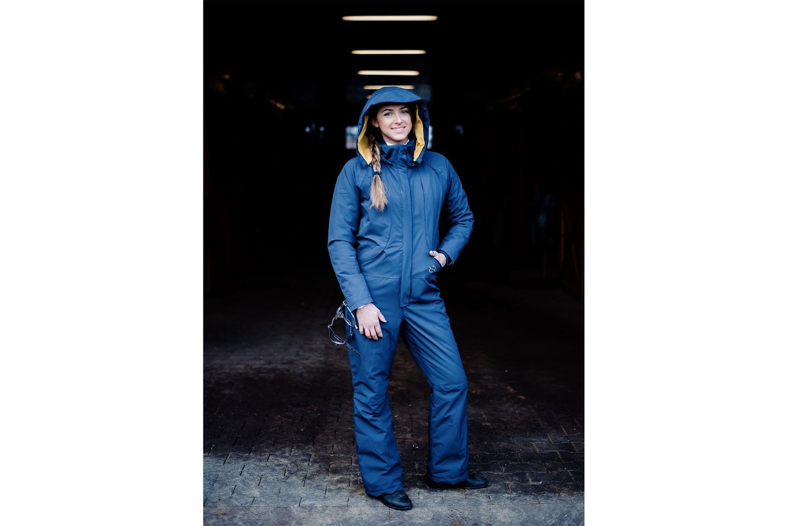 Redingote Hooded Winter Insulated Jumpsuit