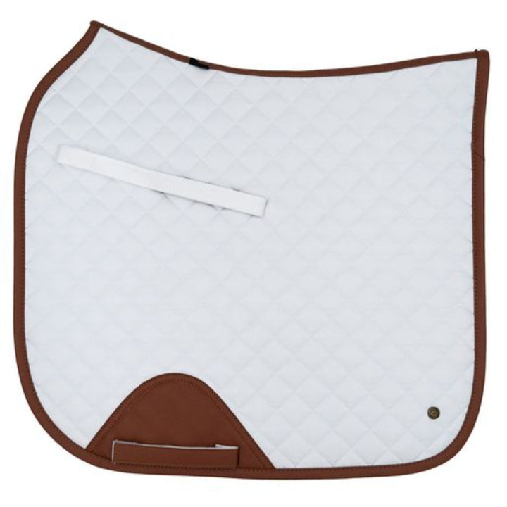 White Dressage Saddle Pad