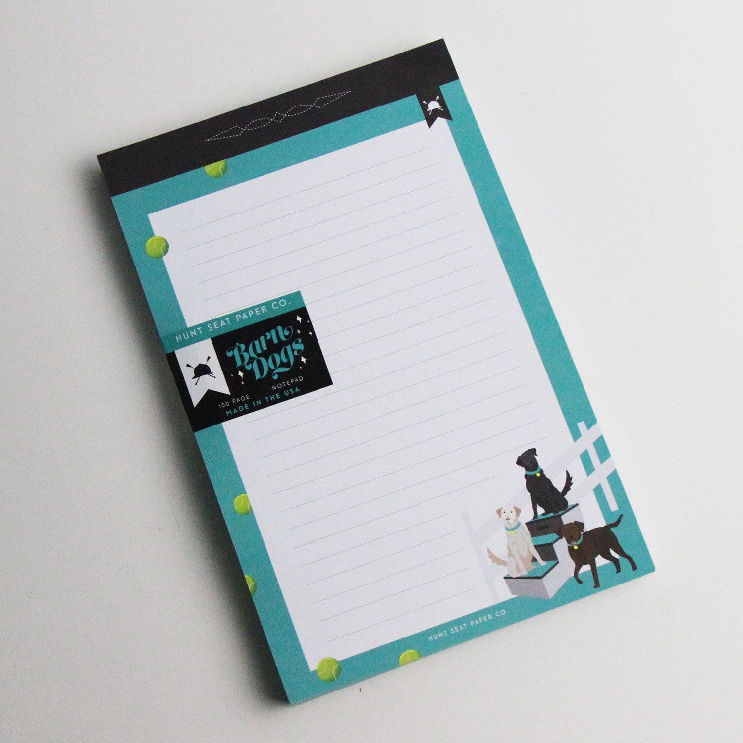 Hunt Seat Paper Co - Barn Dogs Notepad