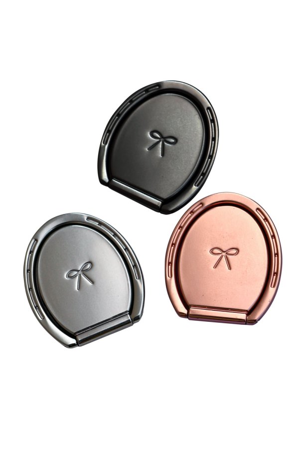 Spiced Equestrian Horseshoe Phone Ring Holder