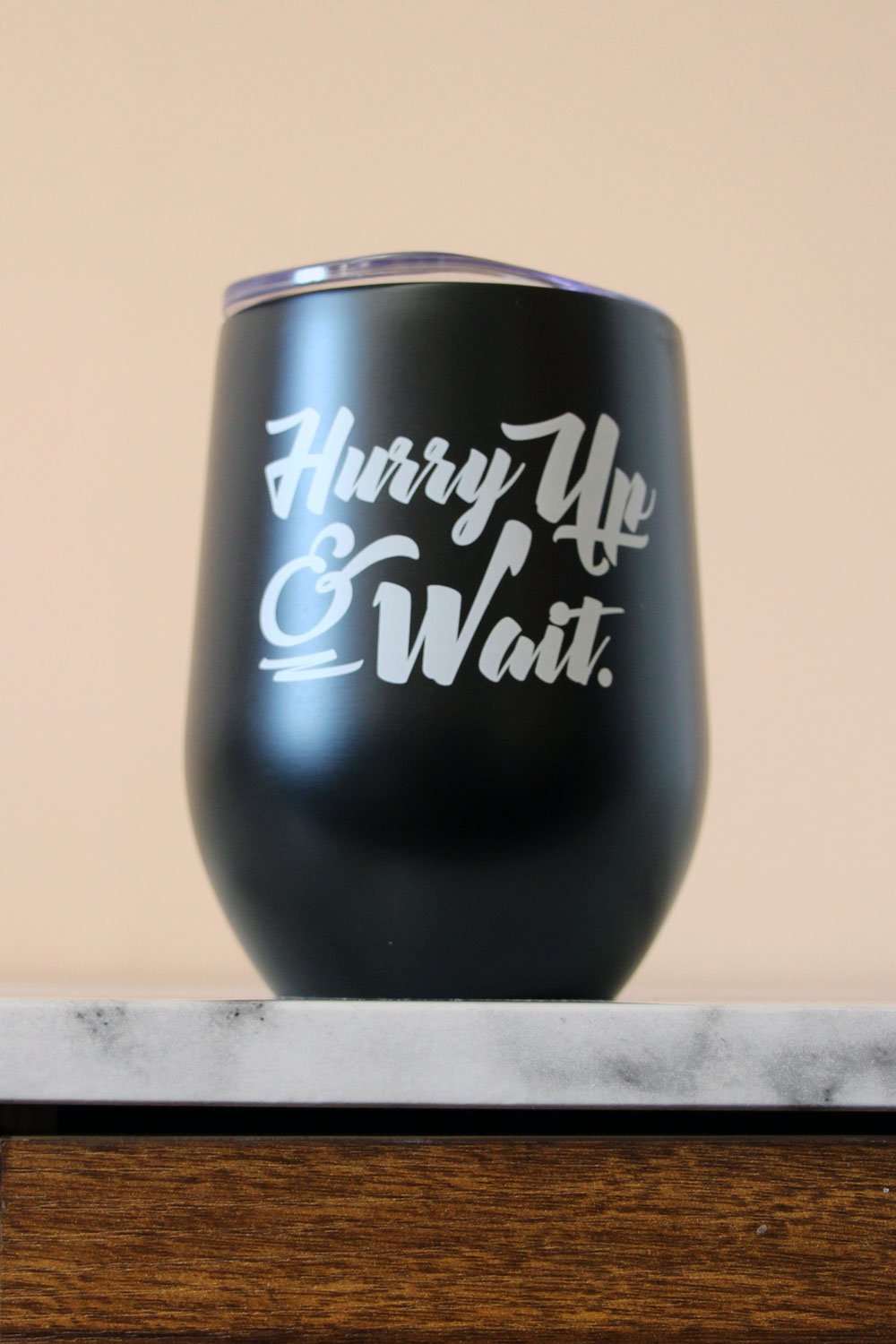 Spiced Equestrian Hurry up & Wait Insulated Cup