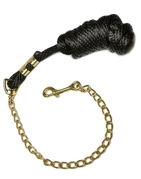 Jack's Poly Lead Rope with Chain - The Tack Shop of Lexington