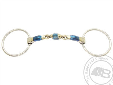 Bombers Elliptical Loose Ring Snaffle Bit - The Tack Shop of Lexington