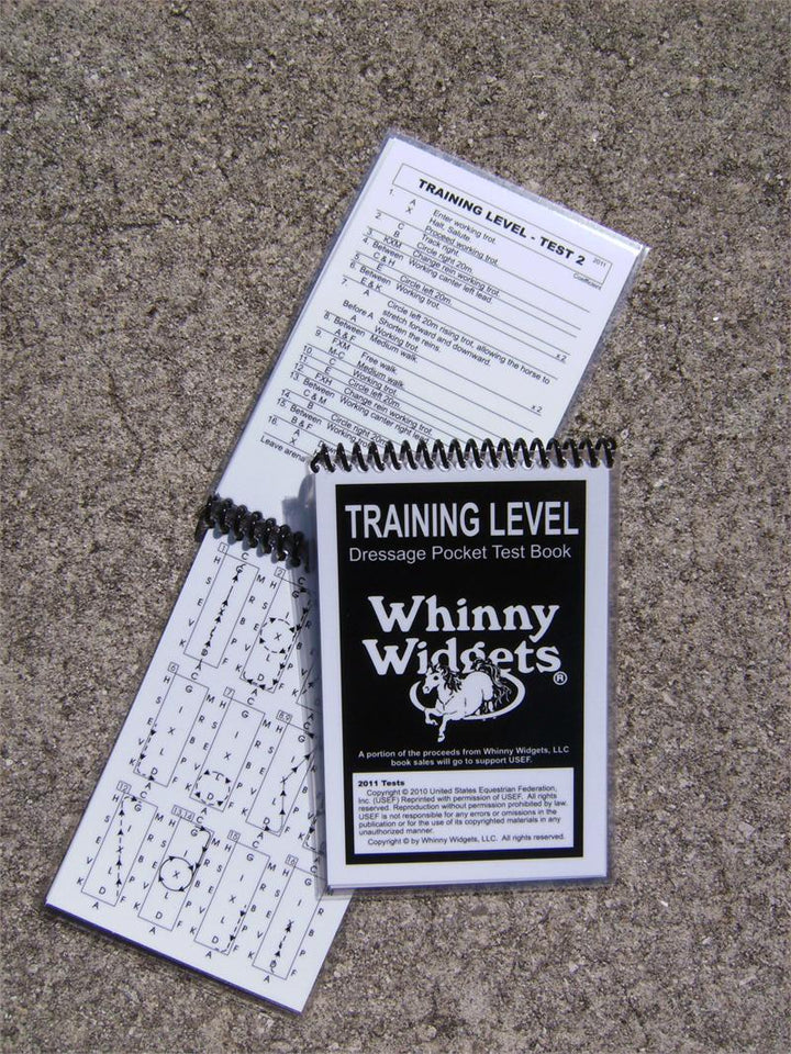 Whinny Widgets Dressage Test Book