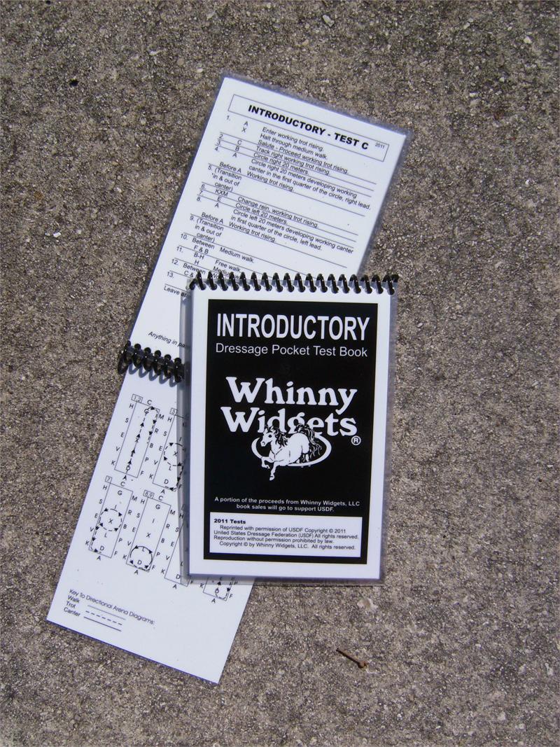 Whinny Widgets Dressage Test Book