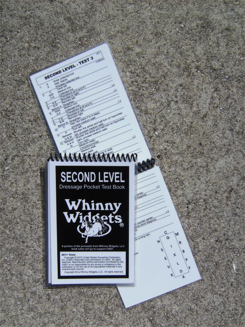Whinny Widgets Dressage Test Book