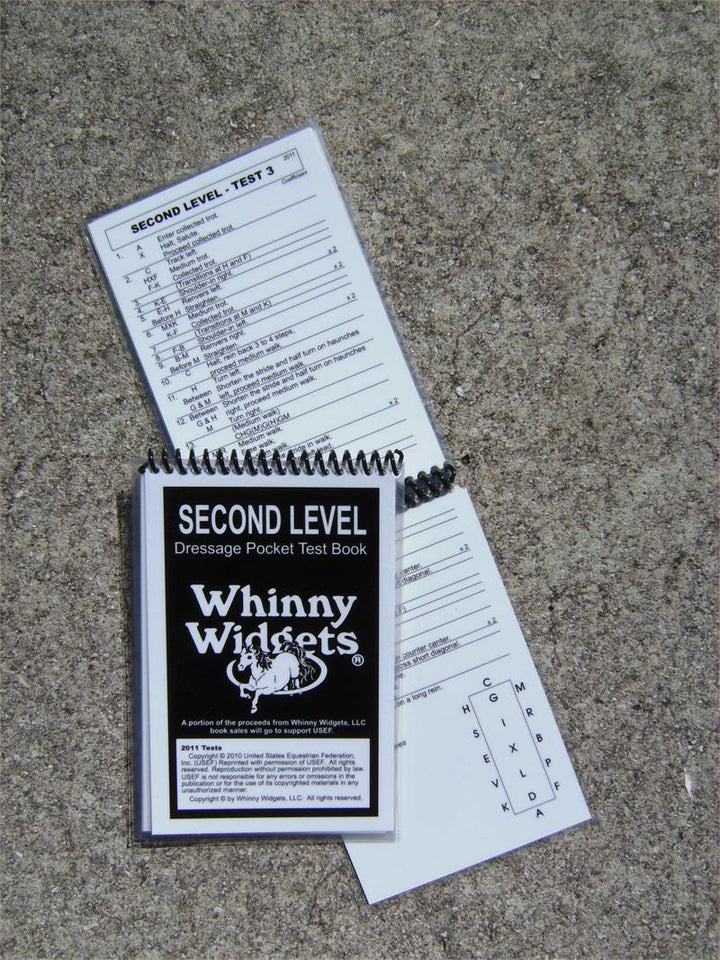Whinny Widgets Dressage Test Book