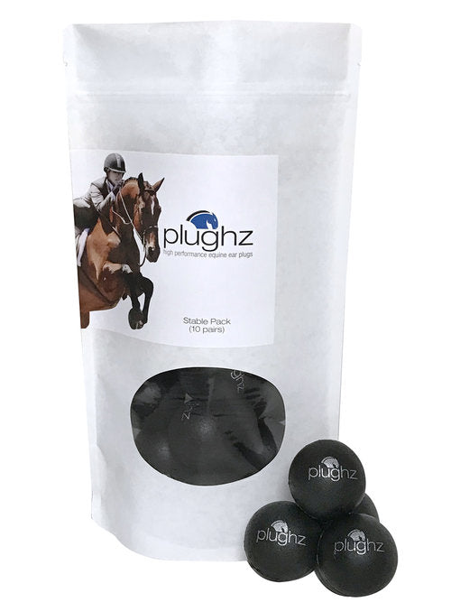Plughz Equine Ear Plugs 10 Pack