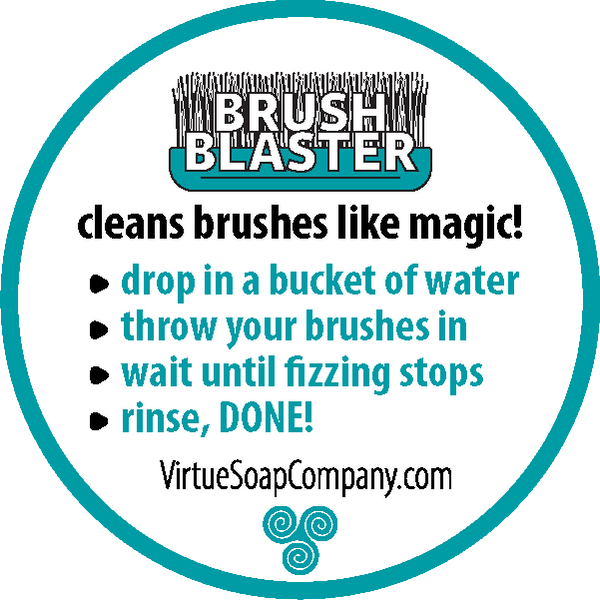 Virtue Soap Co. Horse Brush Blaster