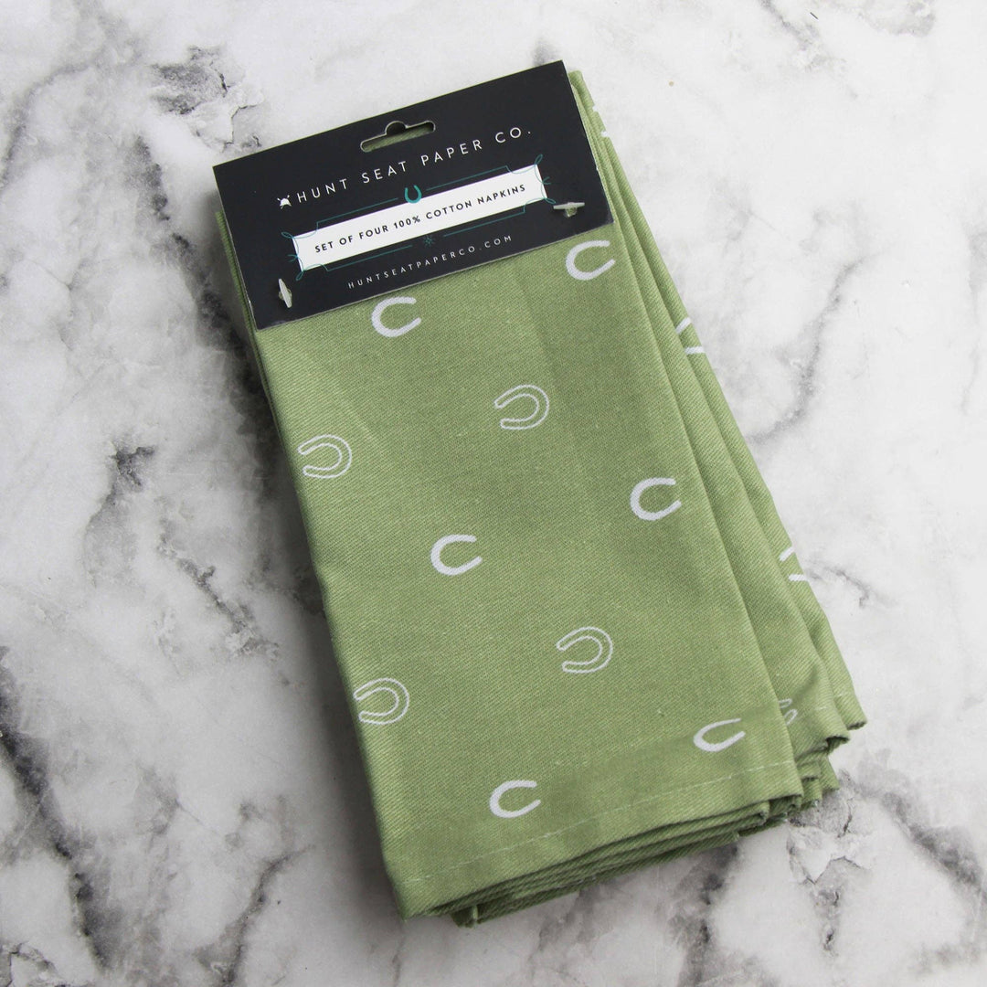 Hunt Seat Paper Co. - Lucky Olive Napkins - Set of Four