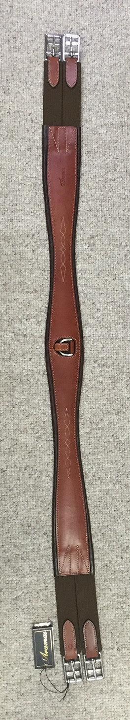 Aramas Fancy Double Elastic Overlay Girth - The Tack Shop of Lexington - 1