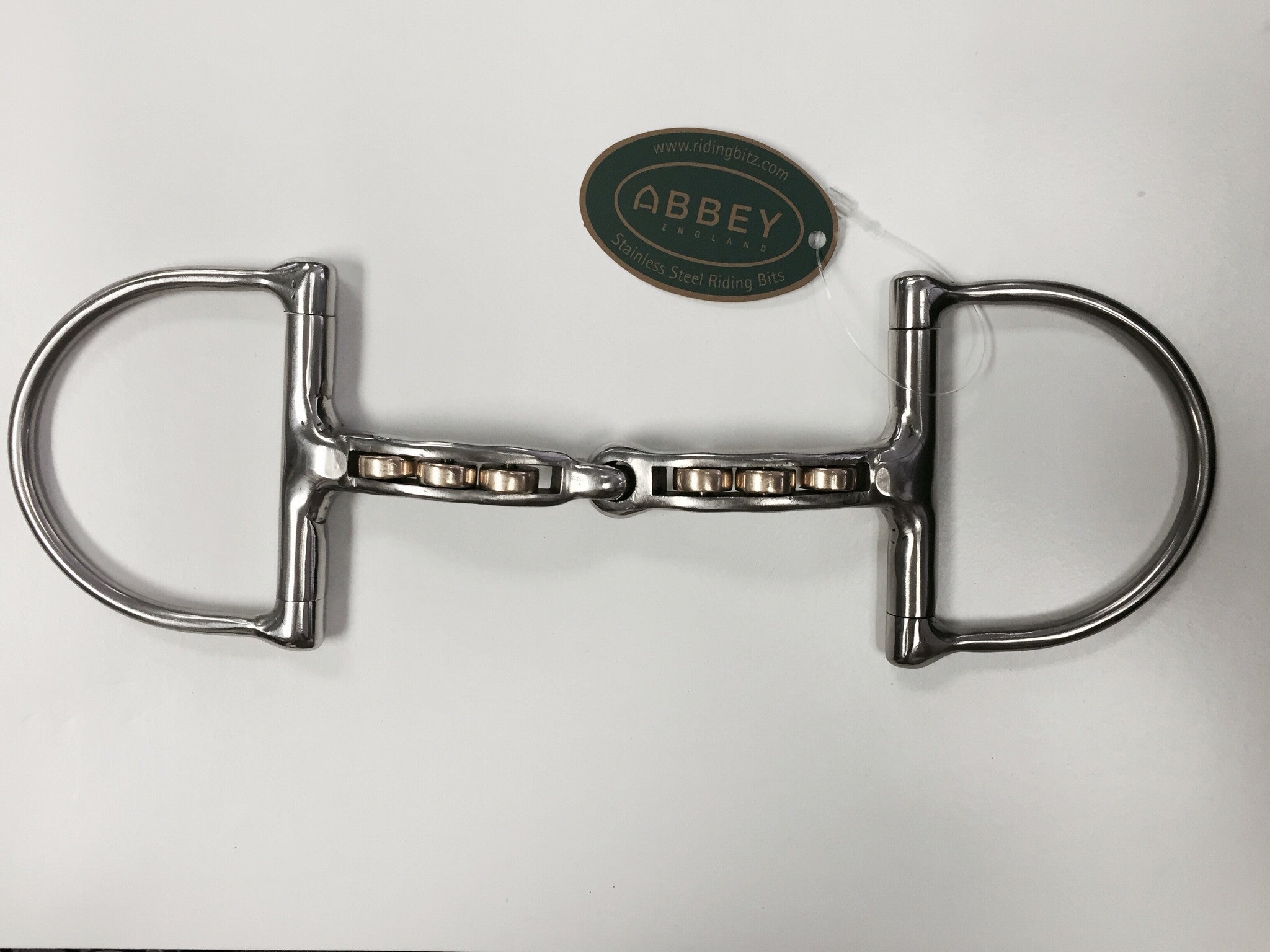 Abbey Magennis Copper Roller D Ring Bit - The Tack Shop of Lexington