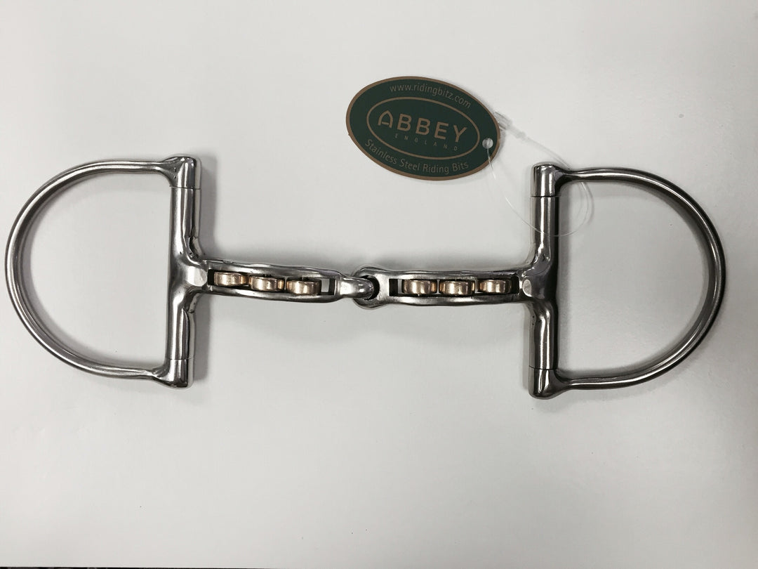 Abbey Magennis Copper Roller D Ring Bit - The Tack Shop of Lexington