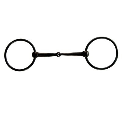 Coronet Black Sweet Iron Loose Ring Snaffle Bit - The Tack Shop of Lexington