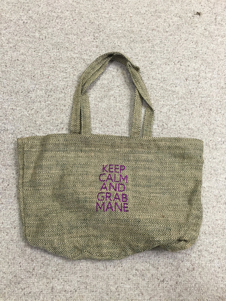 Jute Shopper Bag - The Tack Shop of Lexington - 1