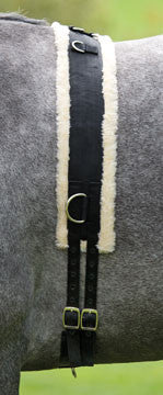 Shires Nylon Surcingle with Fleece Lining - The Tack Shop of Lexington