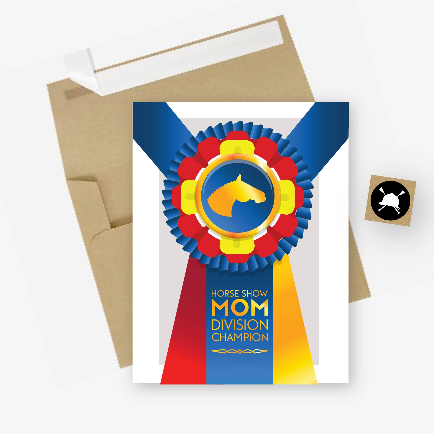 Horse Show Mom Equestrian Greeting Card Hunt Seat Paper Co.