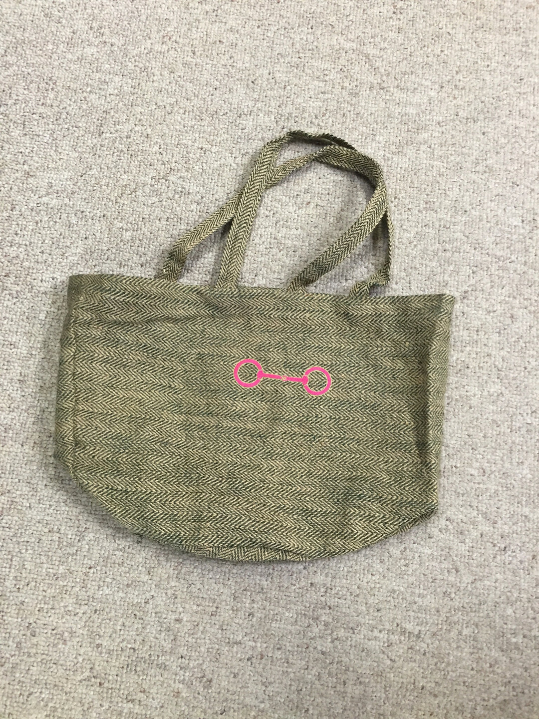 Jute Shopper Bag - The Tack Shop of Lexington - 7