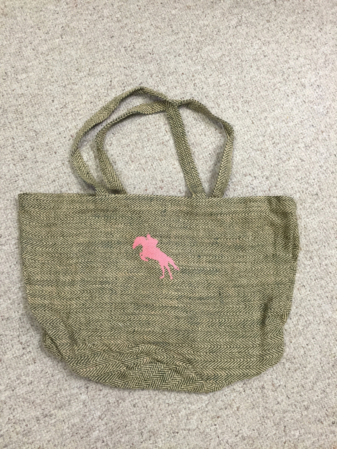 Jute Shopper Bag - The Tack Shop of Lexington - 4