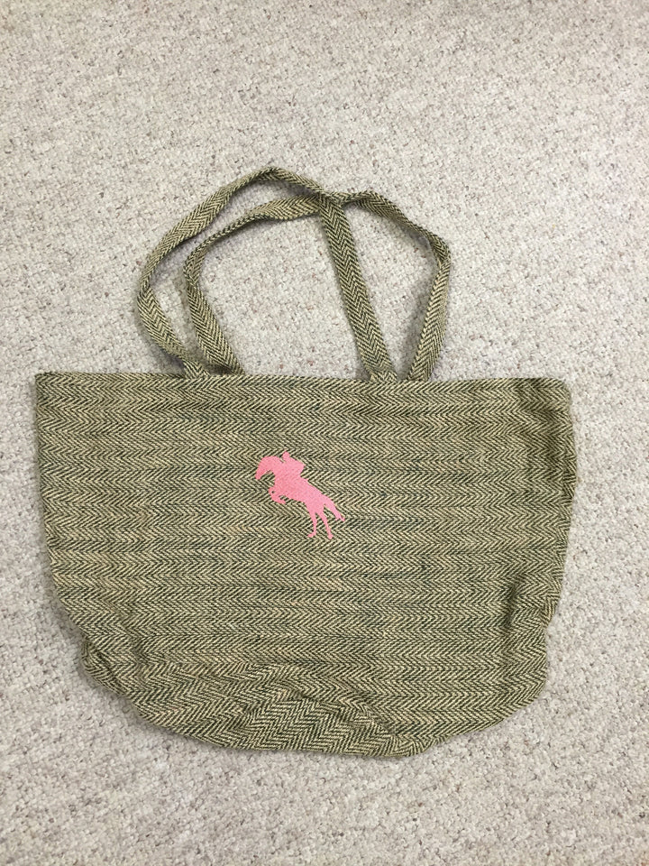 Jute Shopper Bag - The Tack Shop of Lexington - 4