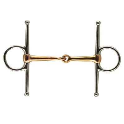 Coronet Full Cheeck Copper Snaffle Bit - The Tack Shop of Lexington