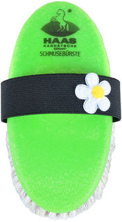 Haas Schmusebürste Brush with Flower - The Tack Shop of Lexington