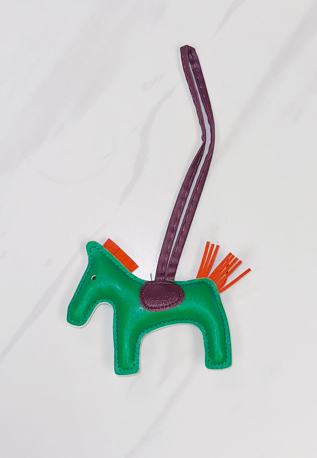 Horse Bag Charm - PU Leather
