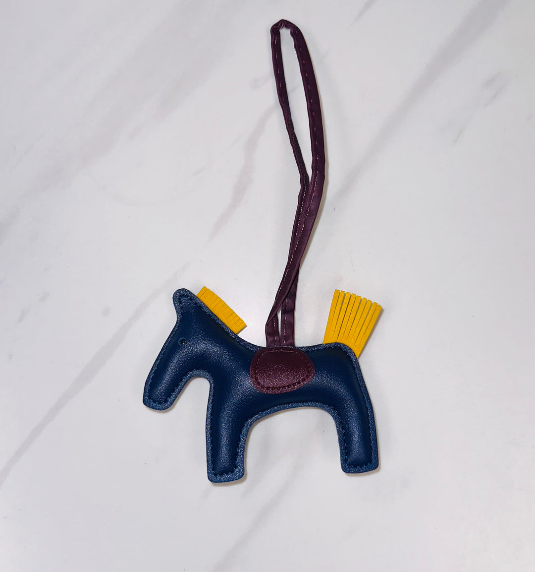 Horse Bag Charm - PU Leather