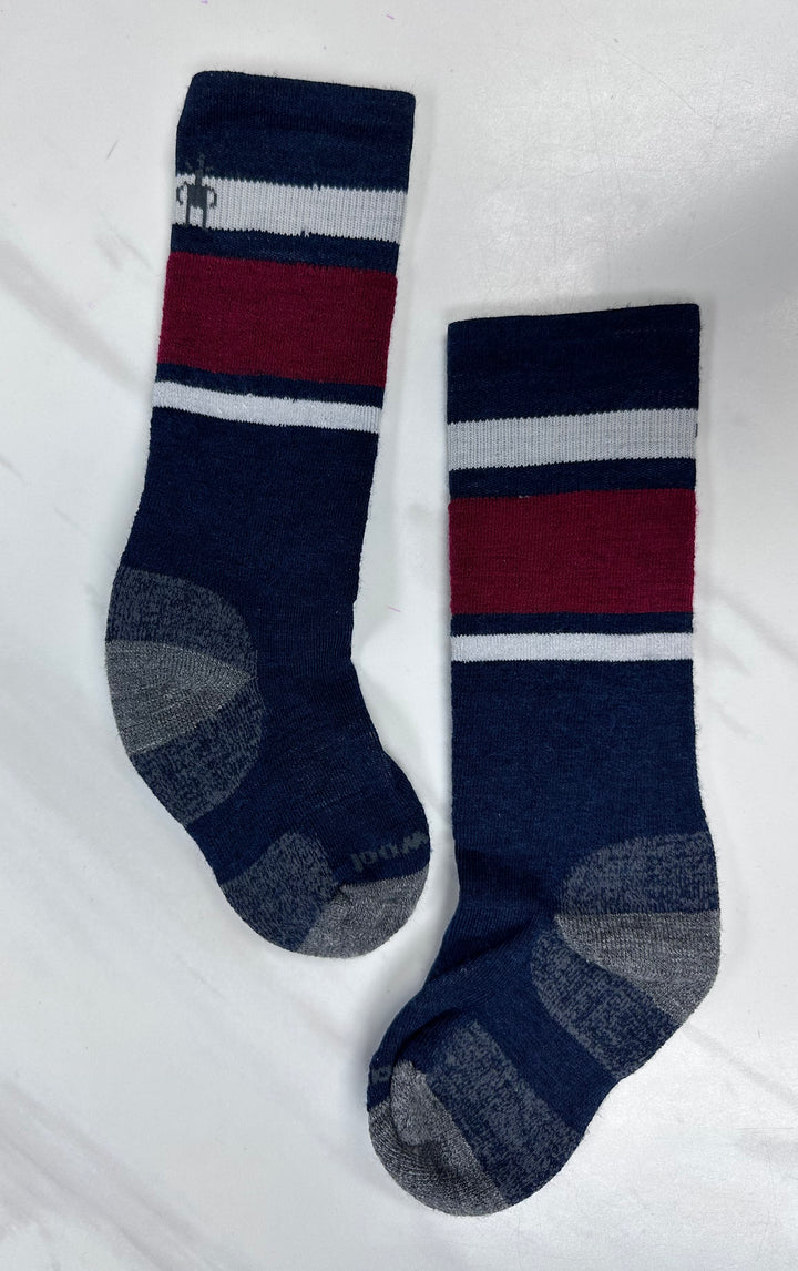 Smartwool Kids' Wintersport Full Cushion Stripe Over The Calf Socks